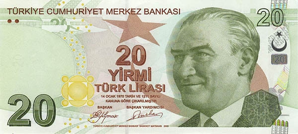 турецкие деньги